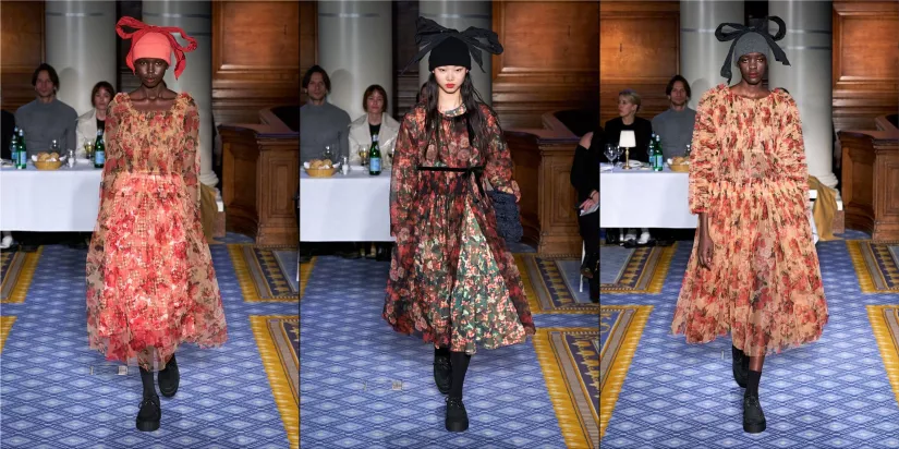 Molly Goddard's Fall/ Winter 2020-2021 collection