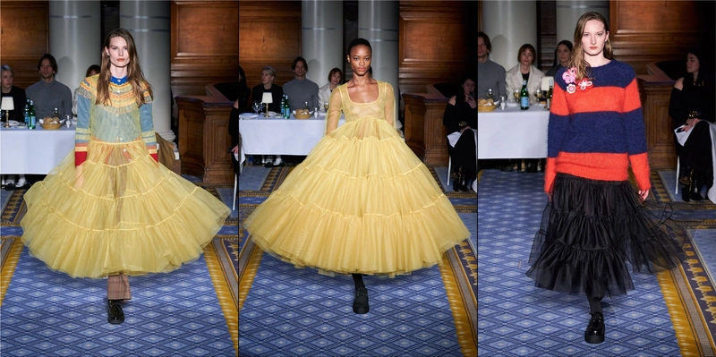 Molly Goddard's Fall/ Winter 2020-2021 collection
