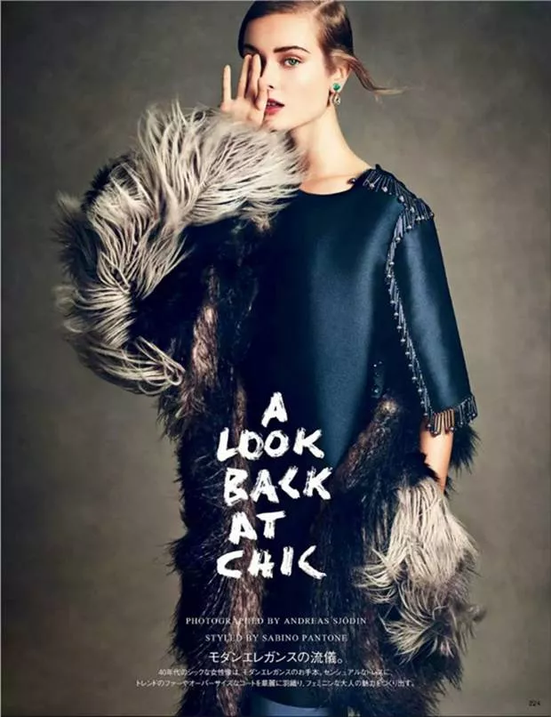 Monika Jac Jagaciak for Vogue Japan