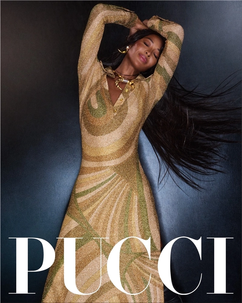 Naomi Campbell in Pucci’s Fall 2025 Campaign
