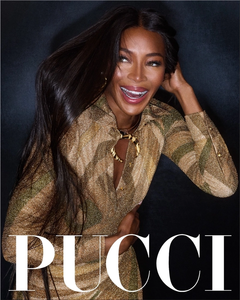 Naomi Campbell in Pucci’s Fall 2025 Campaign