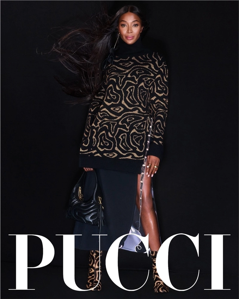 Naomi Campbell in Pucci’s Fall 2025 Campaign