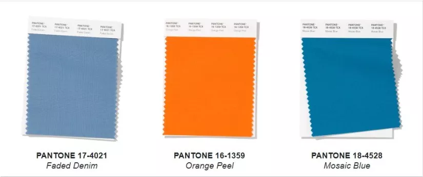 Pantone colors for the spring-summer 2020 season