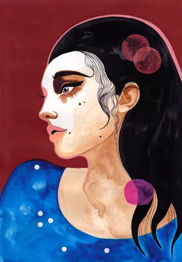 Catalina illustration by Peggy Wolf