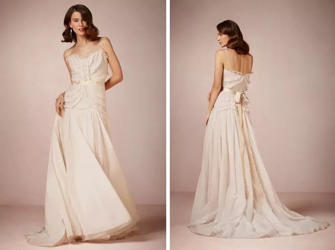 Peter Som & BHLDN wedding dresses