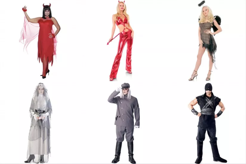 Halloween costumes for men and women