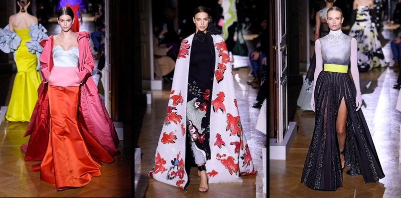 Valentino Spring/Summer 2020 collection at Paris Fashion Week