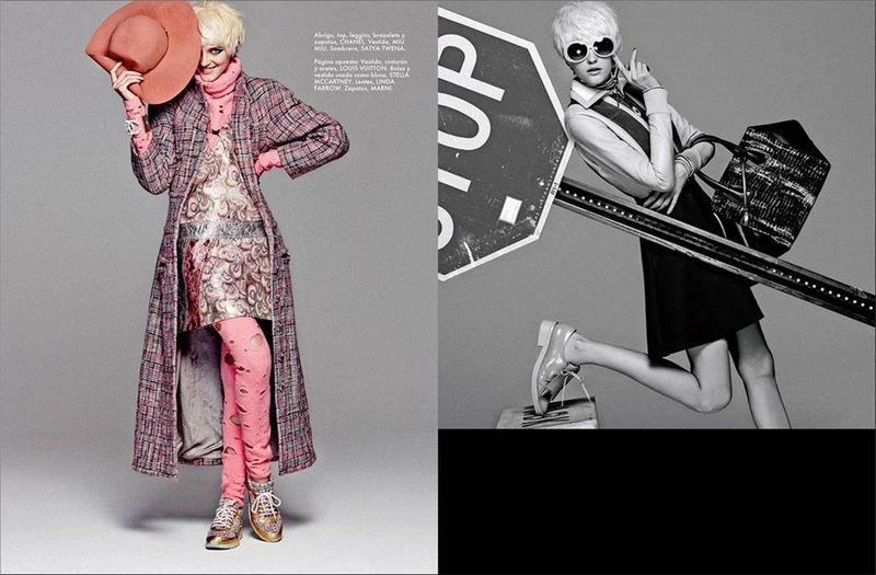 Vlada Roslyakova for ELLE Mexico