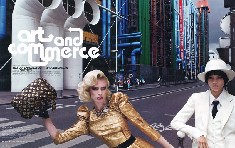 W magazine oct 2009 Art&Commerce