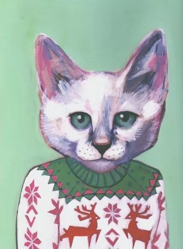 Alex by Heather Mattoon, Cats in Clothes