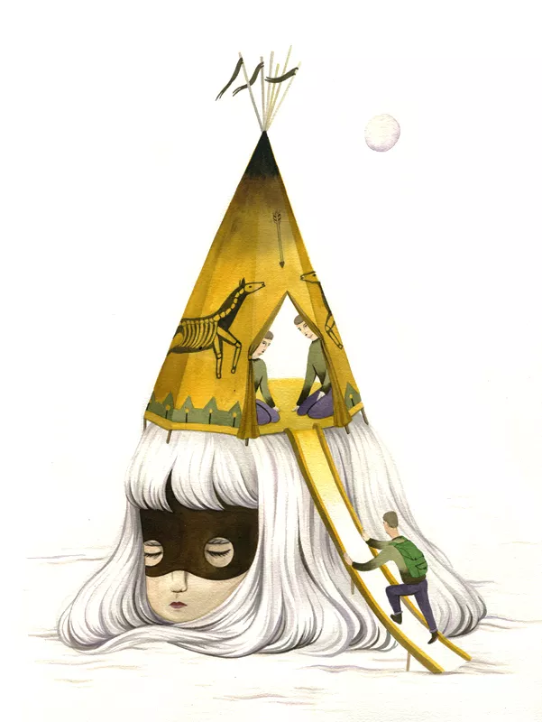 Temporary Habitat, Fakelore series, Andrea Wan