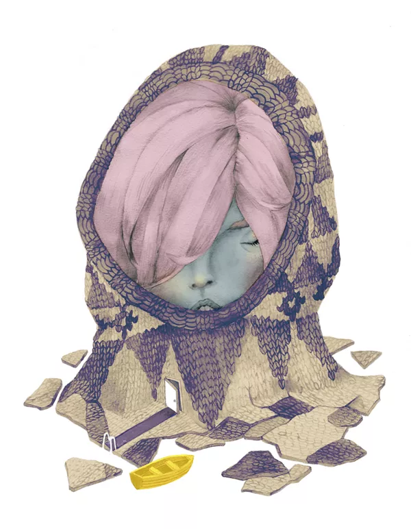 Untitled, illustration by Andrea Wan