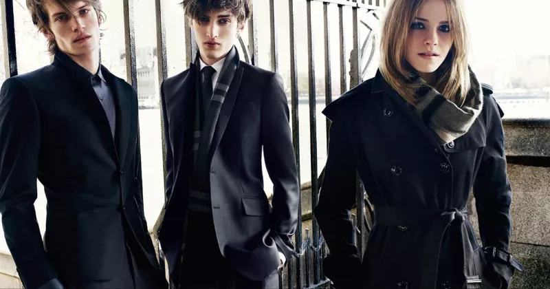 Burberry fall-winte ad campaign