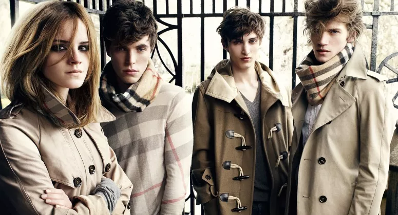 Burberry fall-winte ad campaign