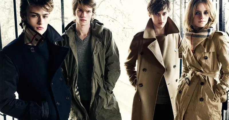 Burberry fall-winte ad campaign