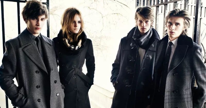 Burberry fall-winte ad campaign