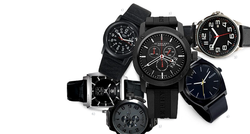 Candy colored timepieces