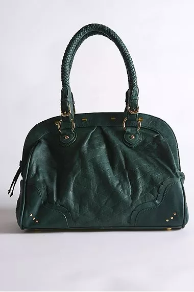 Leather satchel