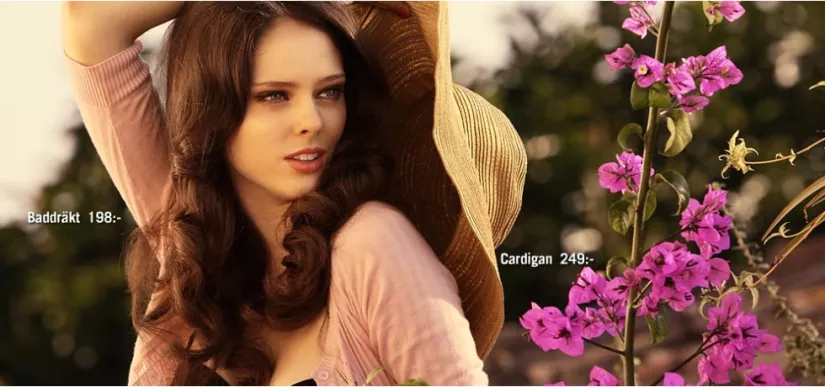 H&M ss09 Coco Rocha