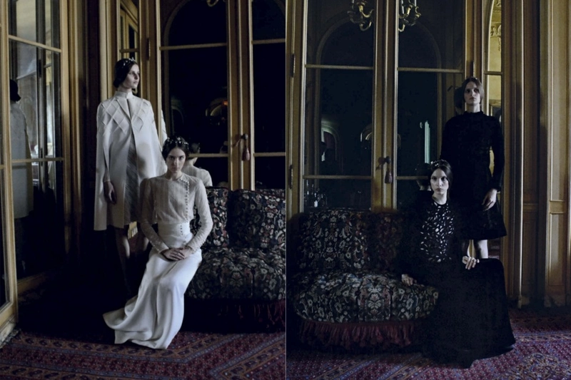Deborah Turbeville, Vogue Italia, Valentino Couture, sep 2011