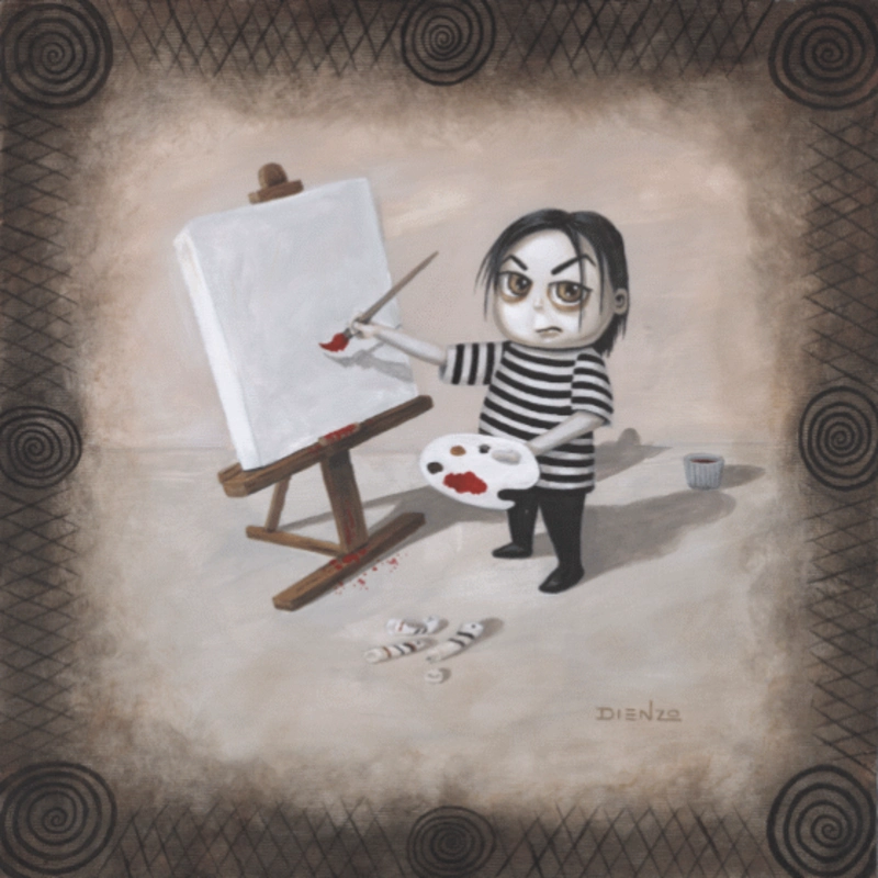 Dienzo, Timmy painting