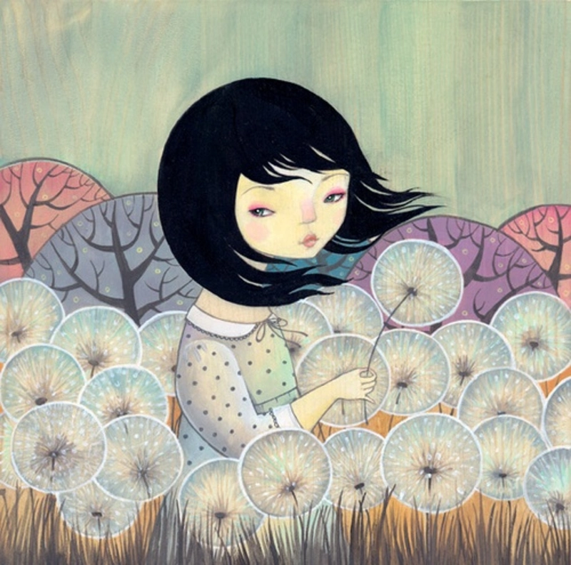 Dilkabear's Dandelion Girl