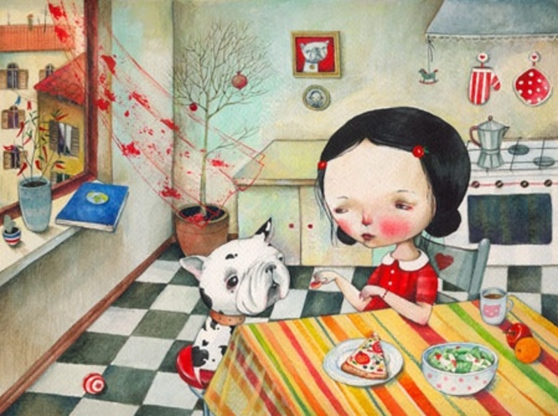 Dilkabear's book illustration