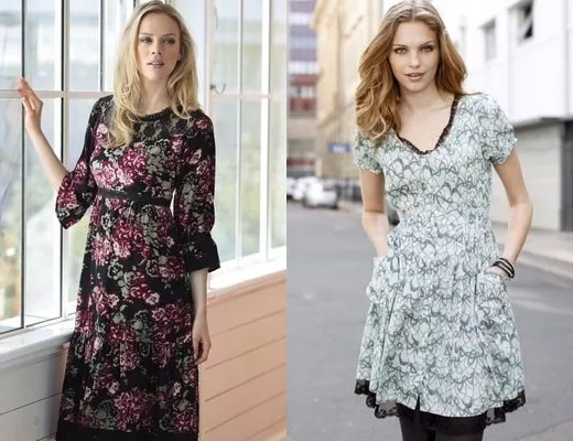 printed party dresses