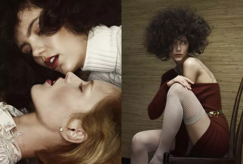 Agnes Nabuurs, Anne Koster by Erwin Olaf, Vogue NL,  February 2013