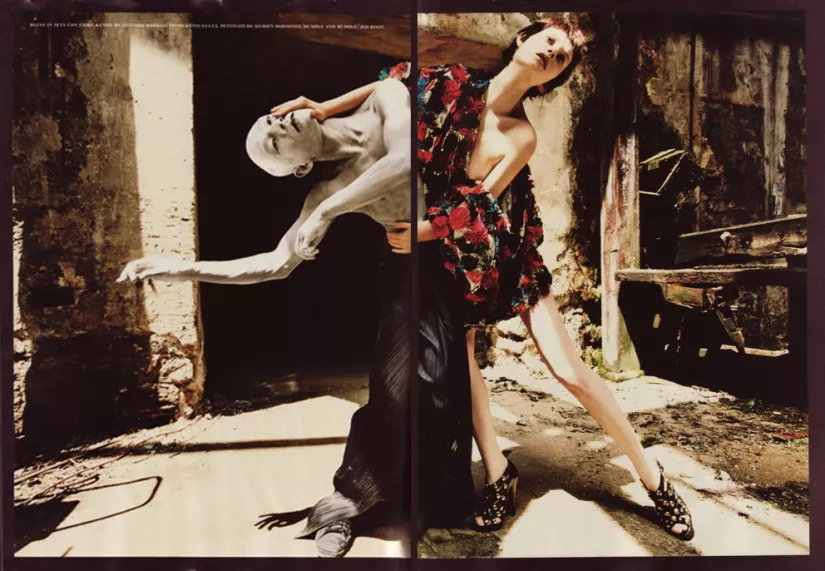 Gotico fashion editorial