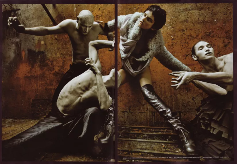 Gotico fashion editorial - Flair