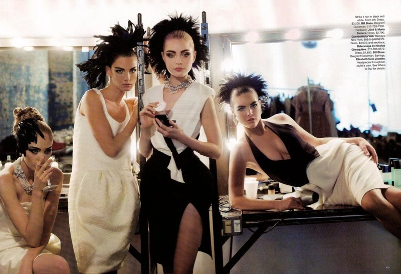 Jessica Stam Harper's Bazaar