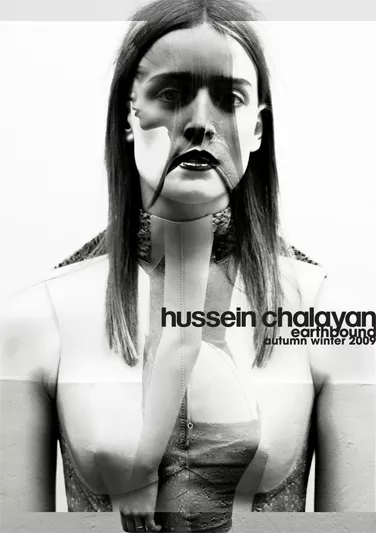 Ann-Catherine Lacroix - Hussein Chalayan ad