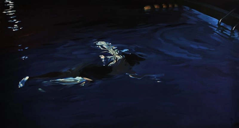 Benjamin Anderson, Jen in water