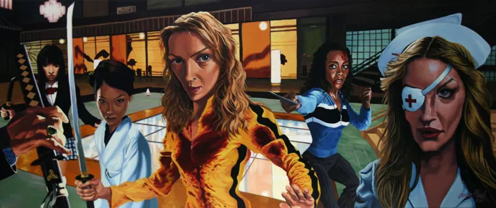 Justin Reed Art - KillBill-poster