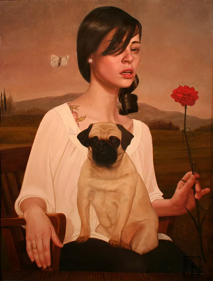 Kris Lewis, Red carnation