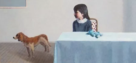 Girl, dog, toys 2