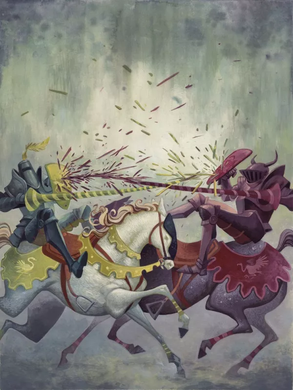 Laura Bifano illustration, Clash