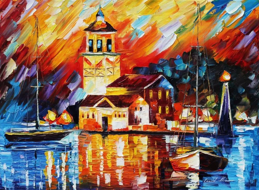 Leonid Afremov, Harbor of Excitement