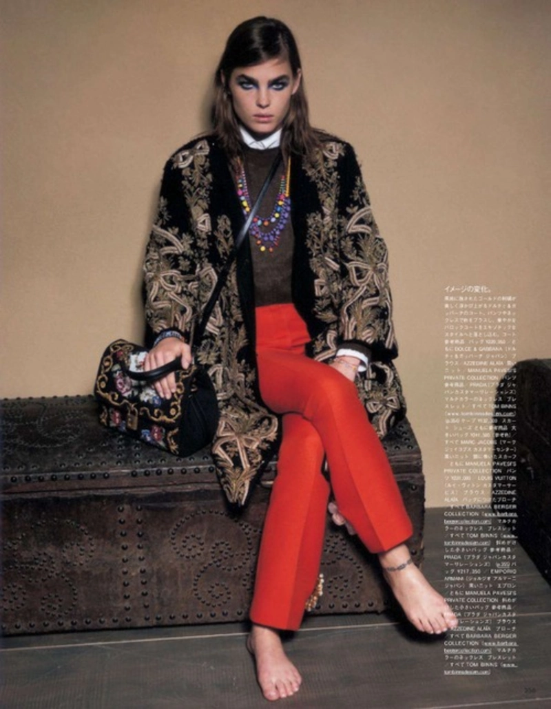 Bambi Northwood Blyth by Manuela Pavesi for Vogue Japan octobre 2012