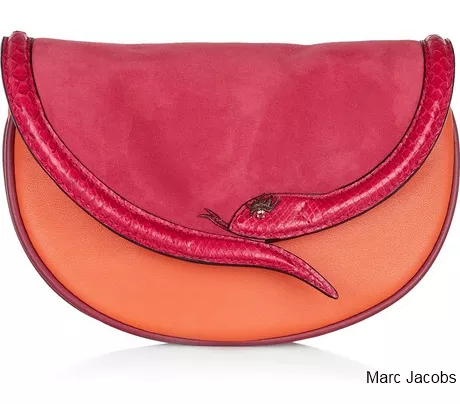 Marc Jacobs leather clutch