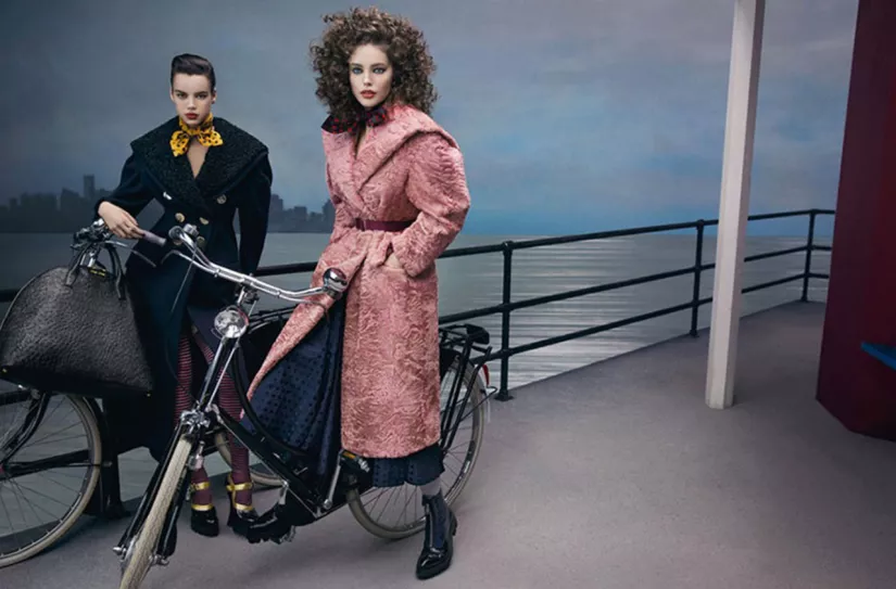 Hind Sahli, Emily DiDonato, Miu Miu fall 2013, Inez & Vinoodh