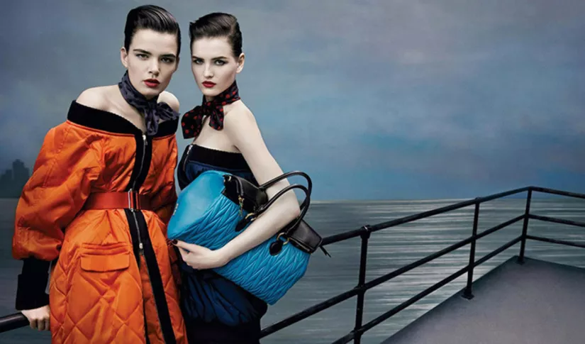 Anne Verhallen, Katlin Aas, Miu Miu fall 2013, Inez & Vinoodh