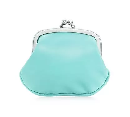 Patent-leather coin purse