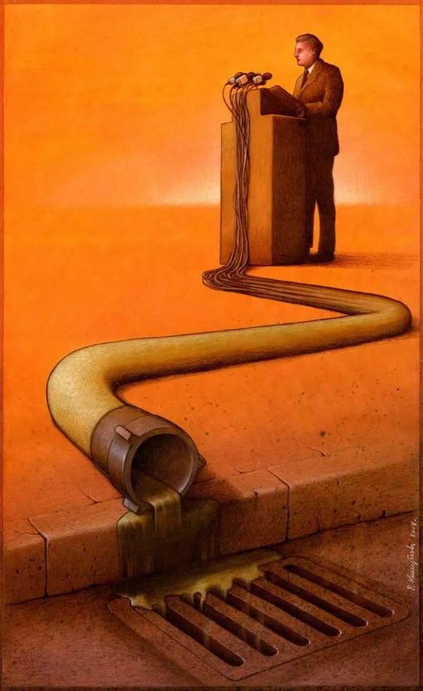 Pawel Kuczynski, Speech