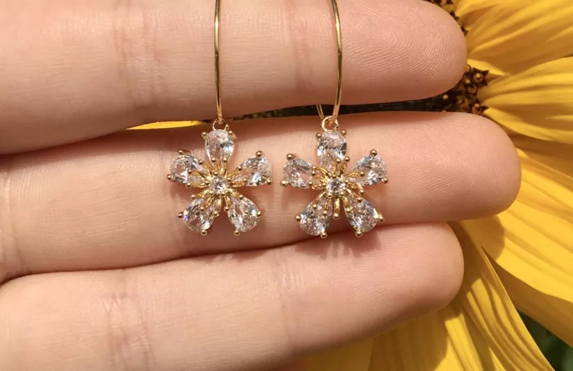 princess earrings