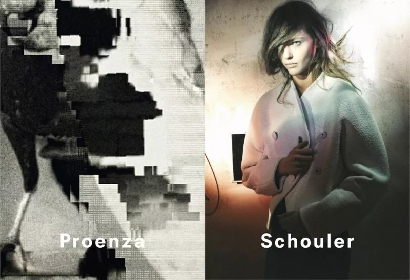 Sasha Pivovarova for Proenza Schouler fw2013 by David Sims
