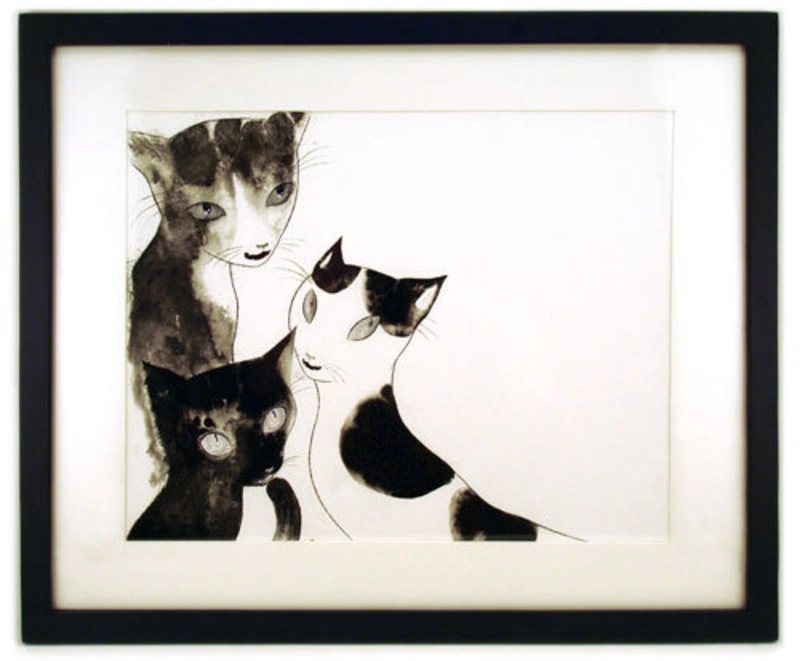 Three cats