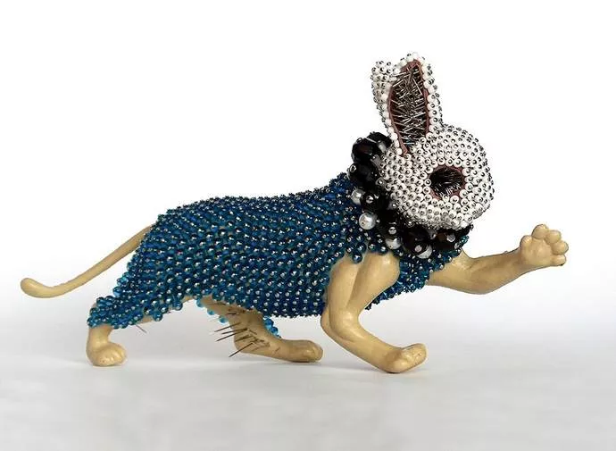 Sari Liimatta, Chimera Genetics jewelry sculpture, 2010