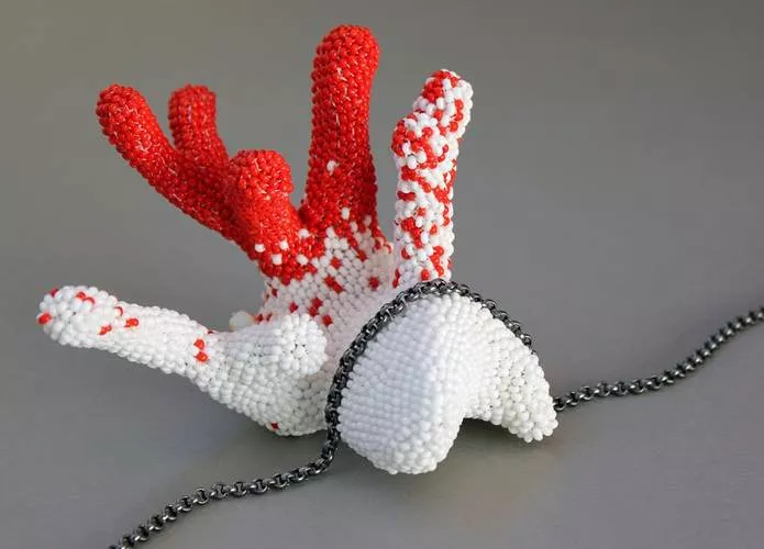 Sari Liimatta, Human Effect, jewelry sculpture, 2011